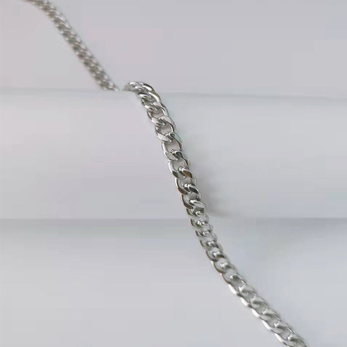 Wholesale Necklaces Titanium Men Hip Hop Punk MOQ≥2 JDC-NE-ZhongR001