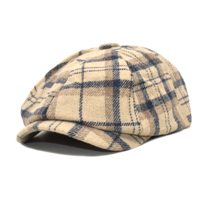 Fabrica de lana de sombrero al por mayor Boina británica MOQ≥2 JDC-FH-Shunma018