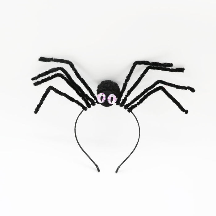 Wholesale Halloween Spider Headwear Creative Funny Spider MOQ≥3 JDC-HD-XinY001