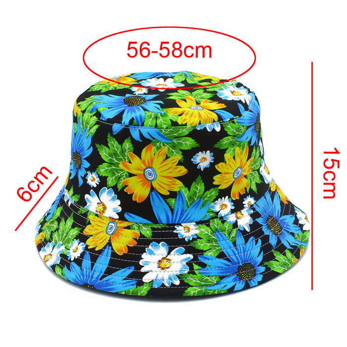 Wholesale Bucket Hat Flower Cotton JDC-FH-RHeng008