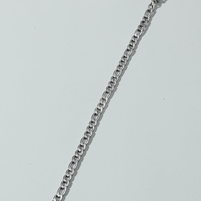 Jewelry WholesaleWholesale silver O-shaped stainless steel bracelet JDC-BT-MiMeng036 Bracelet 米萌 %variant_option1% %variant_option2% %variant_option3%  Factory Price JoyasDeChina Joyas De China
