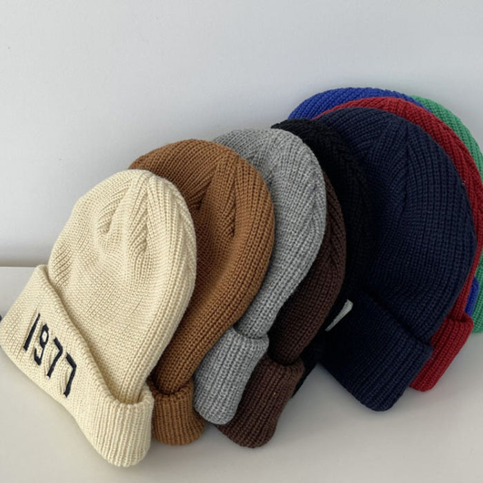 Wholesale Hat Acrylic Letter Embroidery Knit Cap MOQ≥2 JDC-FH-zhiE003