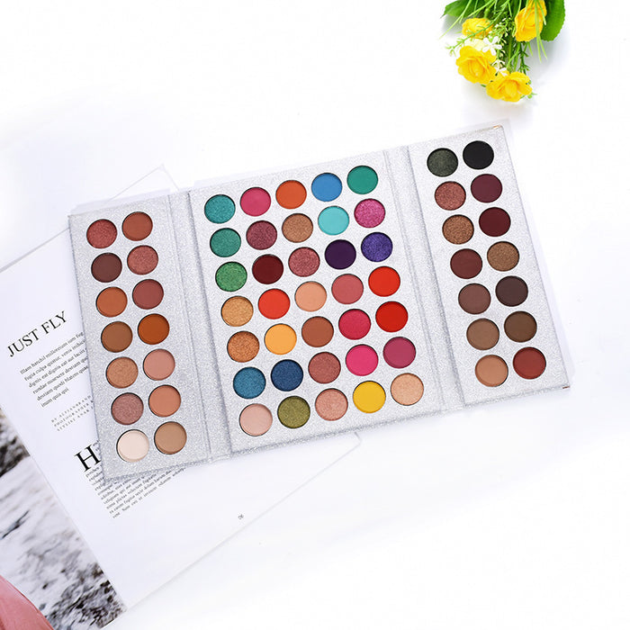 Wholesale 63 Colors Folding Multicolor Eyeshadow Palette MOQ≥3 JDC-EY-FLi006