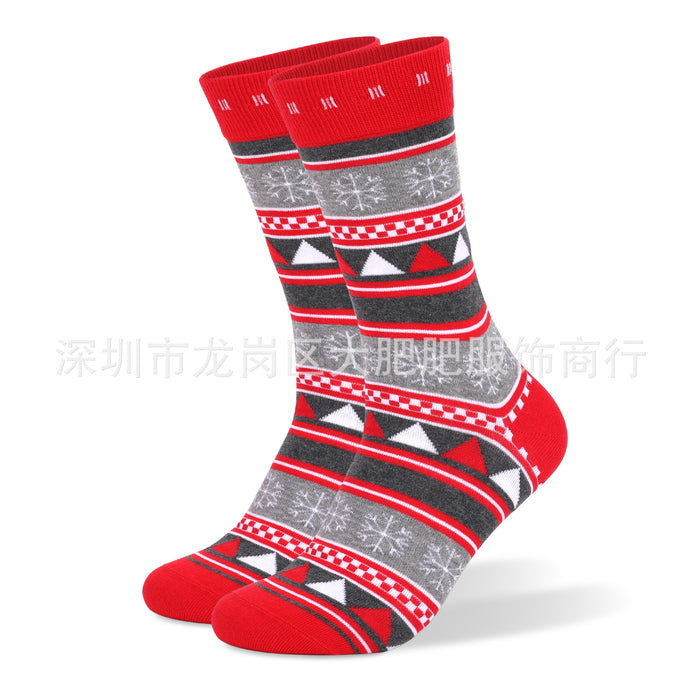 Wholesale socks pure cotton mid tube socks JDC-SK-DFF021