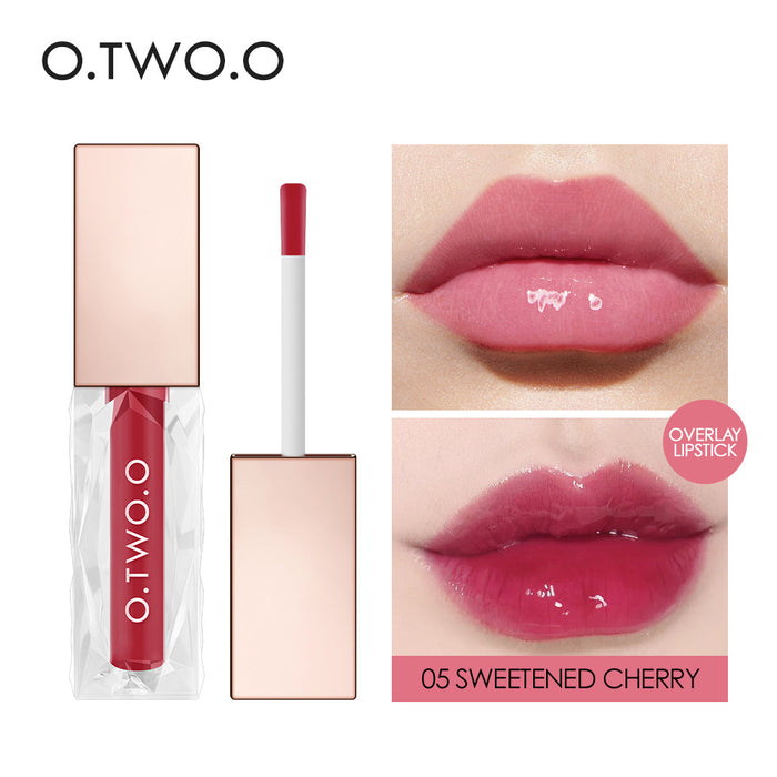 Wholesale Transparent Lip Gloss Fruit Flavor Lip Care MOQ≥3 JDC-MK-DE002