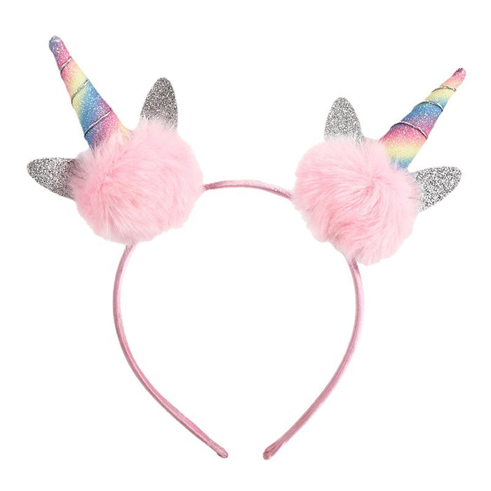 Tarra de cabeza de cabeza al por mayor Halloween Christmas Headwear unicornio Cat Ears Moq≥2 JDC-HD-PRY005