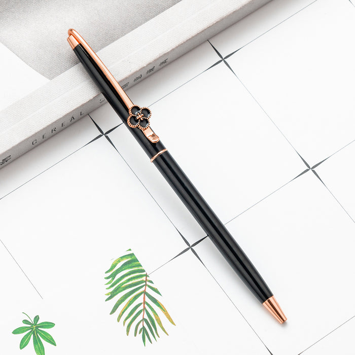 Wholesale Clover Pen Multicolor Fashion Swivel Metal Ballpoint Pen JDC-BP-Huah032