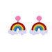 Jewelry WholesaleWholesale Rainbow Acrylic Earrings JDC-ES-GANL008 Earrings 甘来 %variant_option1% %variant_option2% %variant_option3%  Factory Price JoyasDeChina Joyas De China