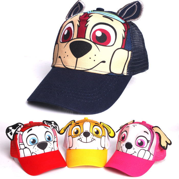 Wholesale kids baseball cap cartoon puppy hip hop cap JDC-FH-WuF004