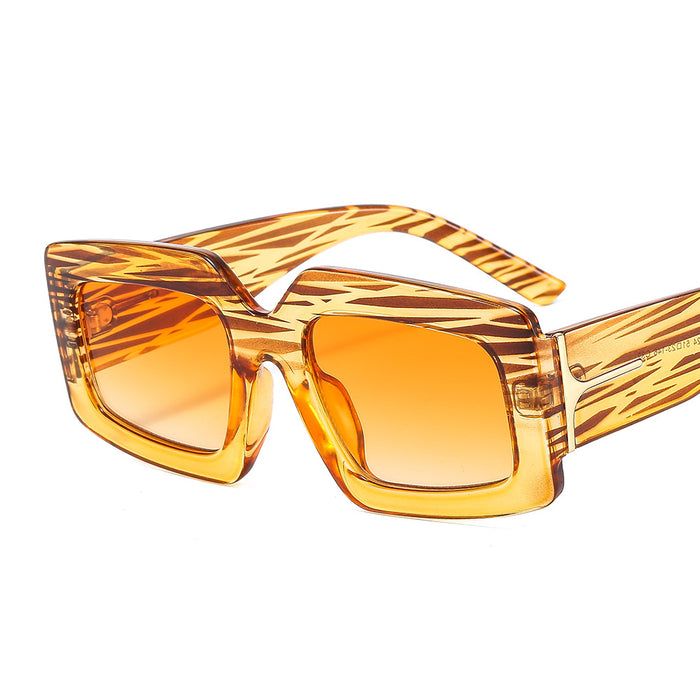 Jewelry WholesaleWholesale Square Frame Stripe PC Sunglasses JDC-SG-OuT012 Sunglasses 欧图 %variant_option1% %variant_option2% %variant_option3%  Factory Price JoyasDeChina Joyas De China