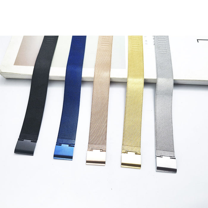 Wholesale 18MM Titanium Steel Buckle Metal Watch Band Bracelet JDC-WD-KSN007