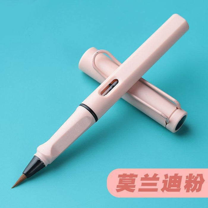 Wholesale Portable Ink Sac Plastic Nylon Hair Brush Pen JDC-PEN-Yongx006