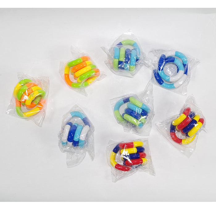 Wholesale Toys 18 Sections Multi-color Variety Deformation Rope Decompression and Vent JDC-FT-JINyu002