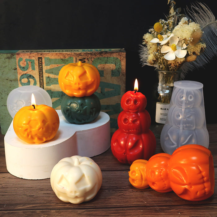Wholesale Candle Mold DIY Halloween Pumpkin JDC-DIY-ZOC002