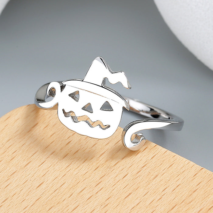 Wholesale rings copper Halloween JDC-RS-YinH005
