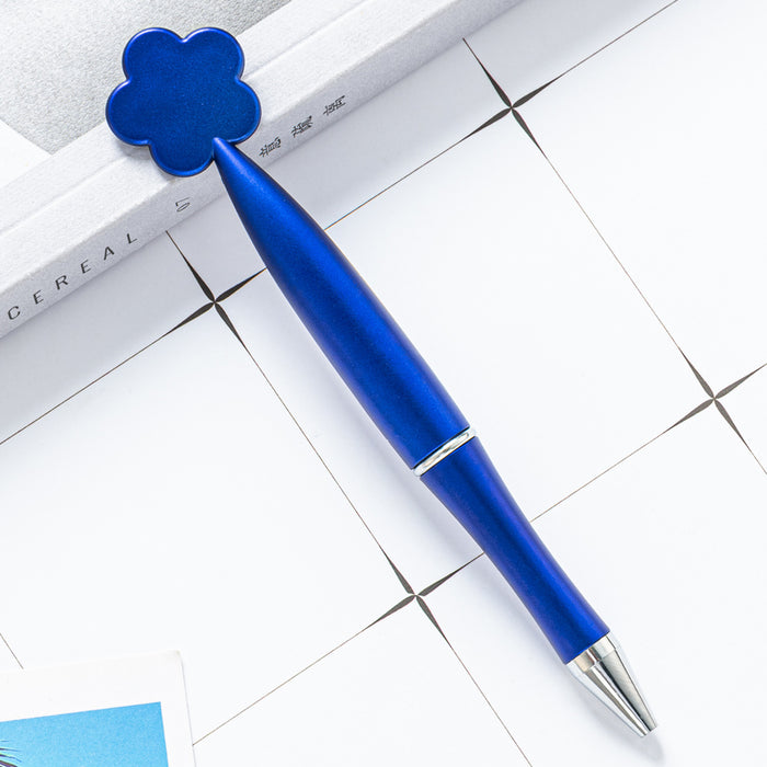 Wholesale Ballpoint Pen Plastic Flower Shaped Twisted Pen MOQ≥2 JDC-BP-Huah088