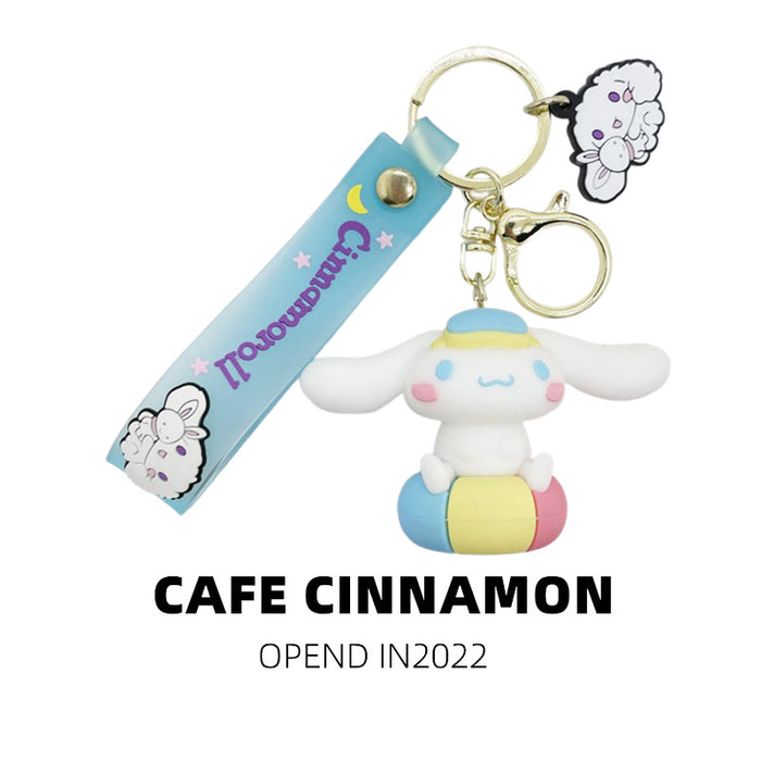Wholesale Keychain PVC Soft Adhesive Cute Cartoon Creative Ornament JDC-KC-JiaoL017