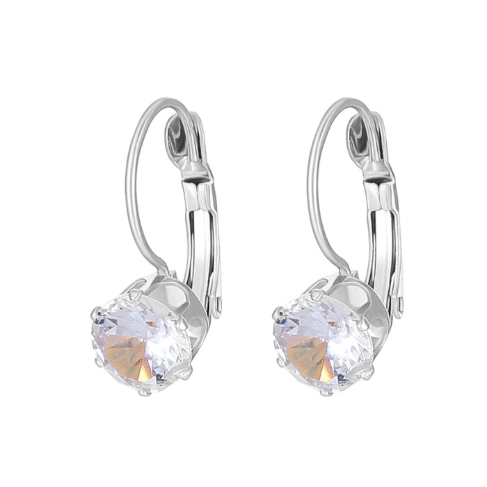 Wholesale Earrings Zircon Ear Buckle Crystal JDC-ES-D001