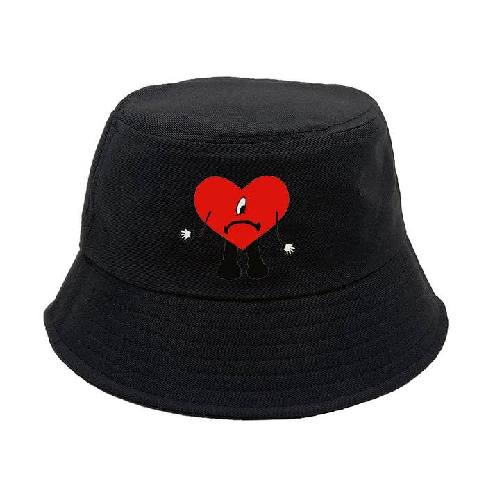 Wholesale Hat Cotton Cute Pattern Bucket Hat MOQ≥2 (F) JDC-FH-AXing007