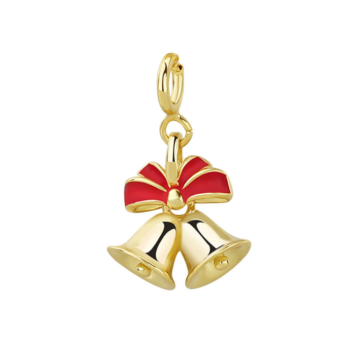 Wholesale Necklaces Copper Christmas Bells JDC-NE-HeNa005