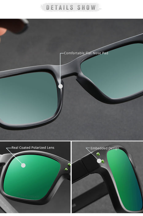 Al por mayor no hay nuevas gafas de sol polarizadas cuadradas estándar JDC-SG-HUIH007