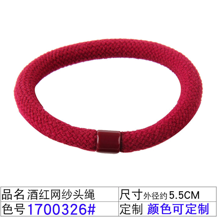 Corde à cheveux en gros grand anneau de cheveux très élevé audacieux jdc-hs-liuyi001