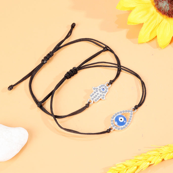 Wholesale Bracelet Ethnic Hand Jewelry Miyuki Rice Beads Woven Natural Freshwater Pearl String Macrame Bracelet  MOQ≥5 JDC-BT-ChuJ005