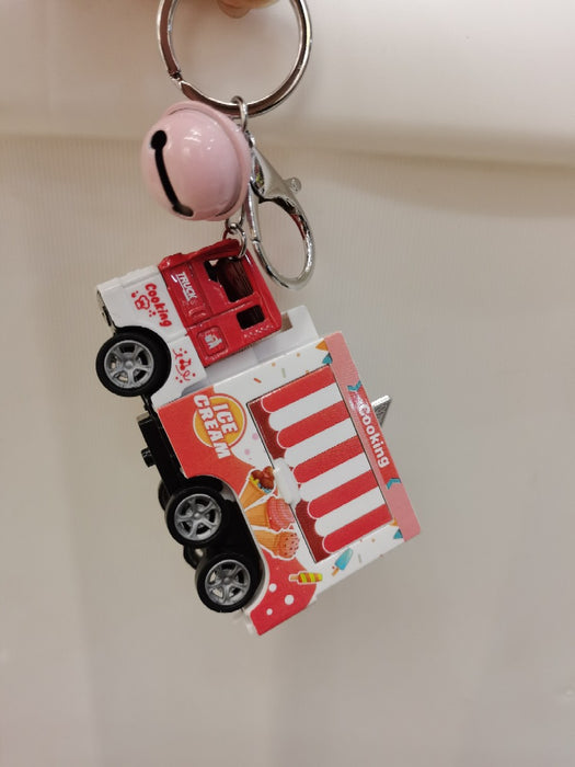 Wholesale Keychains Plastic Alloy Food Truck MOQ≥2 JDC-KC-LYD003