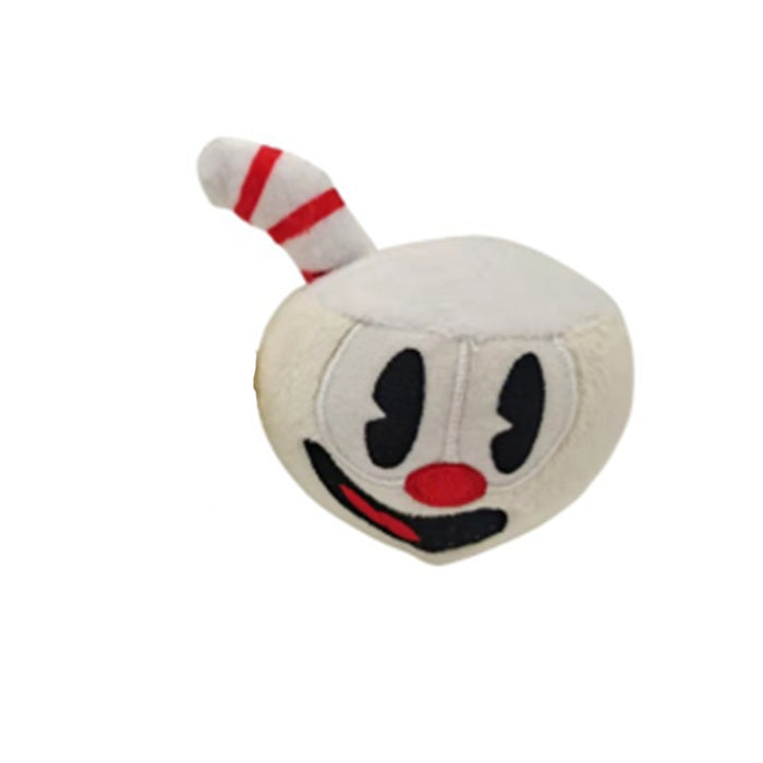 Wholesale keychain pvc cartoon cute plush toy pendant mug head JDC-KC-JiMeng001