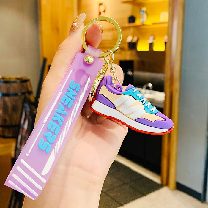 Wholesale Cartoon Cute Sneakers Silicone Keychain (M) JDC-KC-ManM009