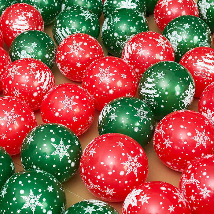Wholesale Christmas Party Balloon Print Decoration JDC-DCN-ZhiX001