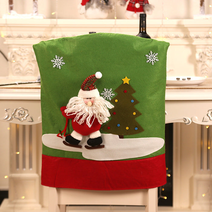 Wholesale Decorative Cloth Christmas Chair Cover MOQ≥2 JDC-DCN-MinG002