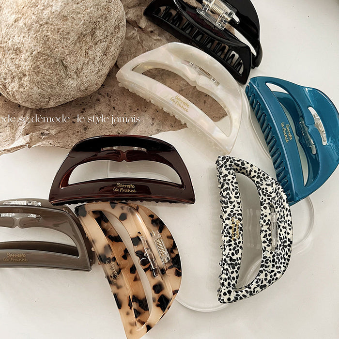 Wholesale Hair Clips Acetate Openworked JDC-HC-Qianq007