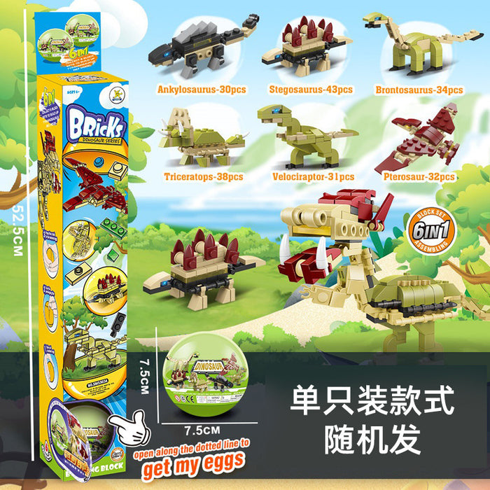 Dinosaurio al por mayor Linding Toy Assembly Funny Gashapon JDC-FT-YOULJ003