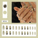 Jewelry WholesaleWholesale Wearing Nail Stickers Removable Patch Nail Stickers JDC-NS-QiH001 Nail Stickers 启亨 %variant_option1% %variant_option2% %variant_option3%  Factory Price JoyasDeChina Joyas De China