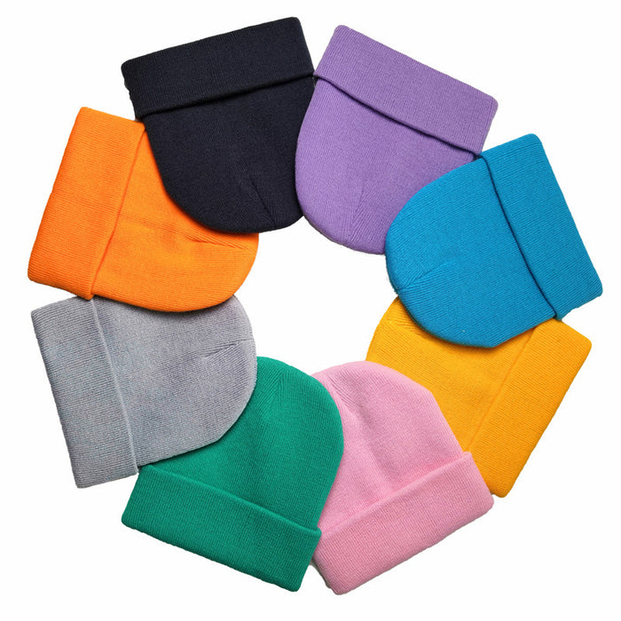 Hombo al por mayor Acrílico Solid Color Beanie Knit Cap Moq≥2 JDC-FH-Dings001
