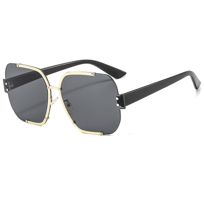 Wholesale Sunglasses PC Half Frame Ocean Sheet JDC-SG-xiangR005