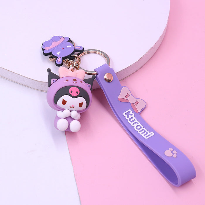 Wholesale cartoon doll key chain cute car key pendant JDC-KC-LEn003