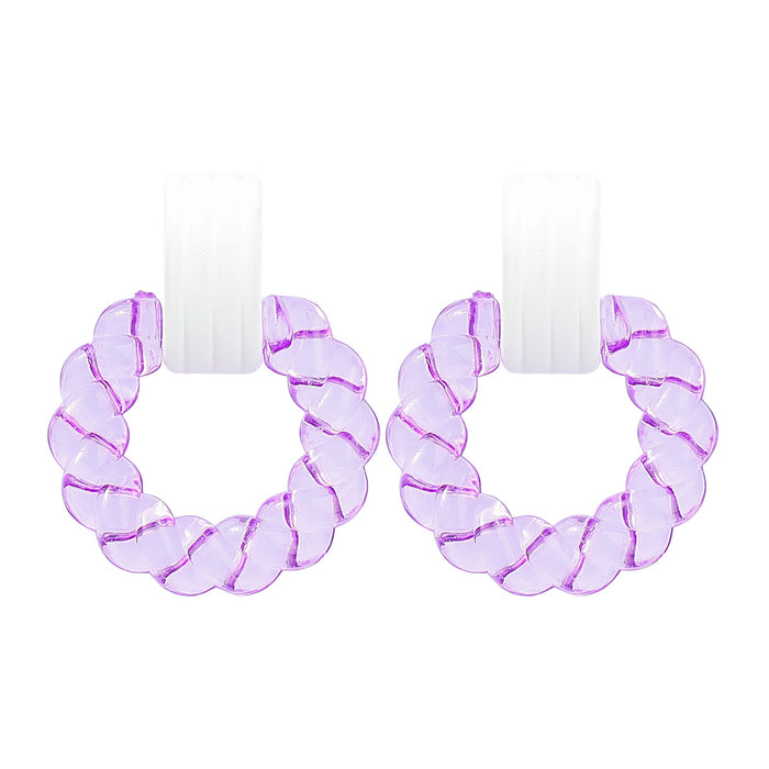 Jewelry WholesaleWholesale green resin earrings JDC-ES-JL926 Earrings 氿乐 %variant_option1% %variant_option2% %variant_option3%  Factory Price JoyasDeChina Joyas De China
