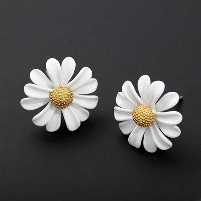 Wholesale Daisy Alloy Earring Necklace Bracelet Ring JDC-RS-ZheX001
