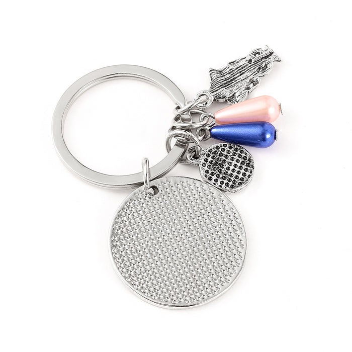 Wholesale Keychains Alloy European and American Film and Television Peripherals JDC-KC-ZhuoX010