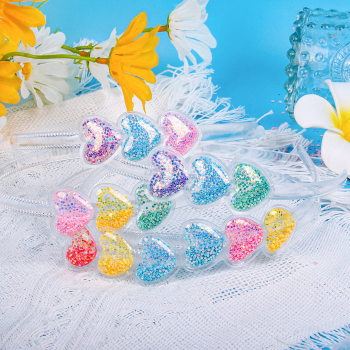 Wholesale Cute Children Candy Color Flow Sofa Clamp Headband JDC-HD-OM003