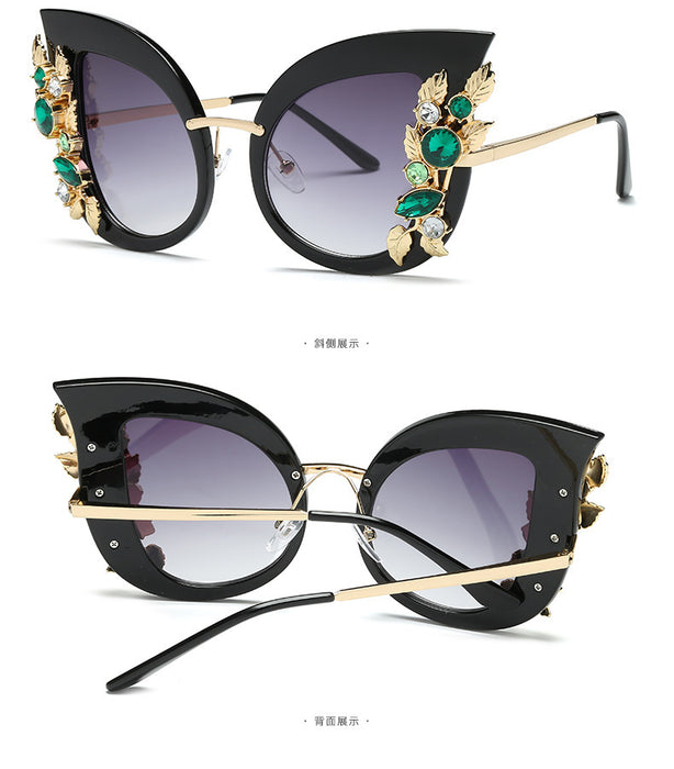 Gafas de sol de verano de diamantes al por mayor JDC-SG-BAOG002