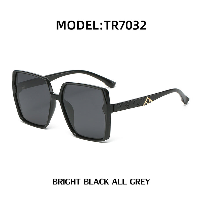 Wholesale Large Frame TR Polarized Square Sunglasses JDC-SG-PTJS001