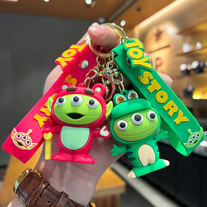 Wholesale Keychain Silicone Cartoon (M) JDC-KC-YMeng009