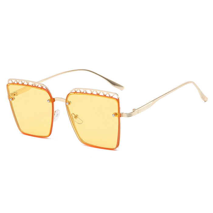 Wholesale Sunglasses HD Lenses Metal Frames JDC-SG-JieT024