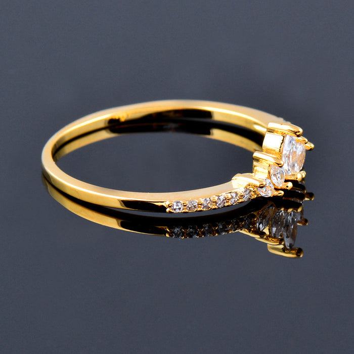 Wholesale Ring Alloy Micropaved Zircon Crown JDC-RS-KMeng002