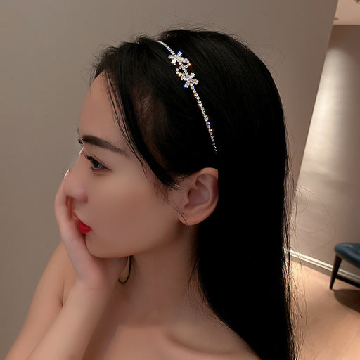 Jewelry WholesaleWholesale diamond-set vintage hair band JDC-HD-ZC011 Headband 智承 %variant_option1% %variant_option2% %variant_option3%  Factory Price JoyasDeChina Joyas De China