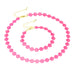 Jewelry WholesaleWholesale Candy Color Handmade Smiley Chain Adjustable Lobster Buckle JDC-BT-TY001 Bracelet 天意 %variant_option1% %variant_option2% %variant_option3%  Factory Price JoyasDeChina Joyas De China