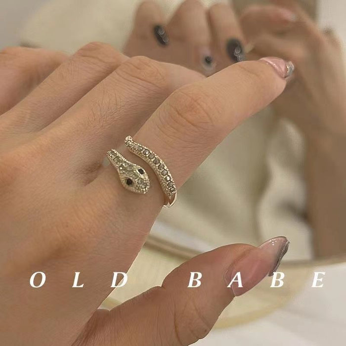 Wholesale Rings Copper Snake Ring Adjustable MOQ≥2 JDC-RS-YanB004